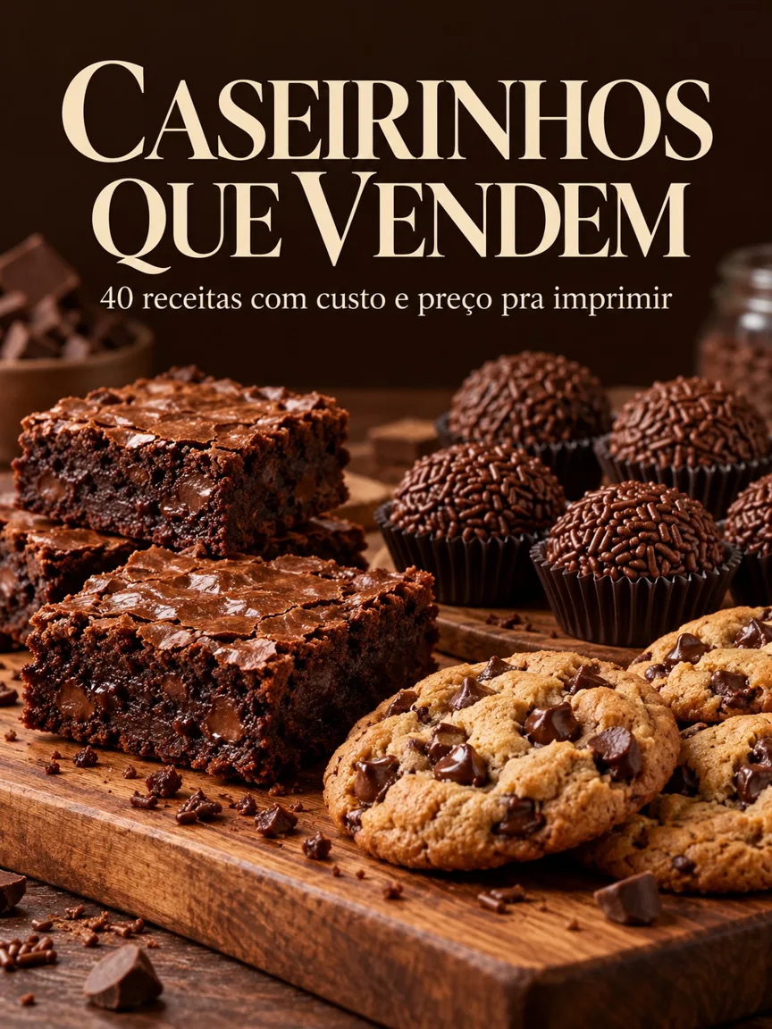 Capa do livro Caseirinhos que Vendem